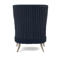 Made Goods Arla Wingback Outdoor Lounge Chair in Alsek Fabric