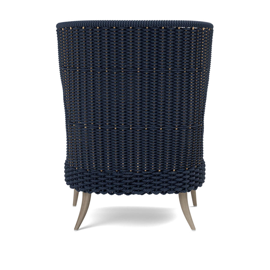 Made Goods Arla Wingback Outdoor Lounge Chair in Havel Velvet