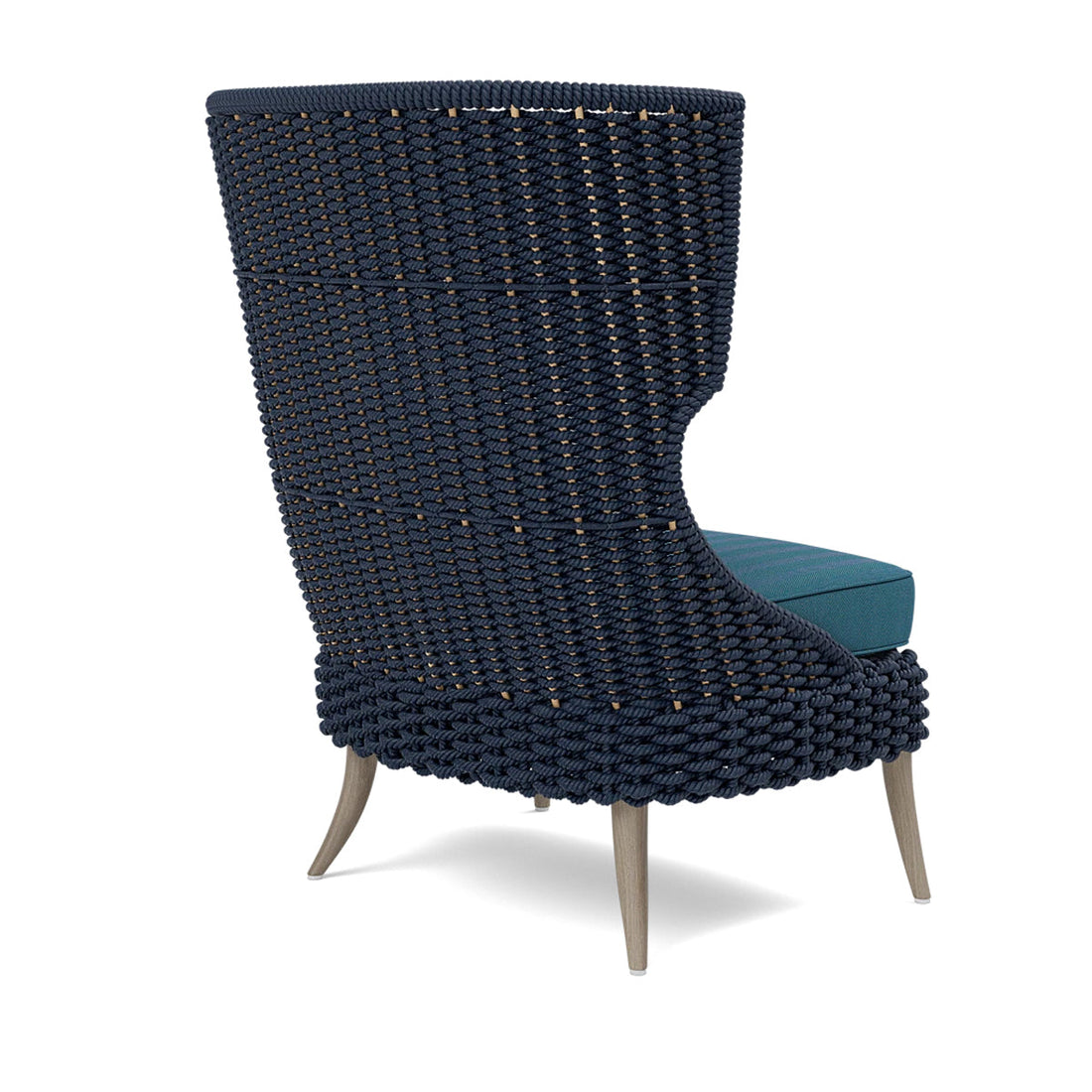 Made Goods Arla Wingback Outdoor Lounge Chair in Pagua Fabric