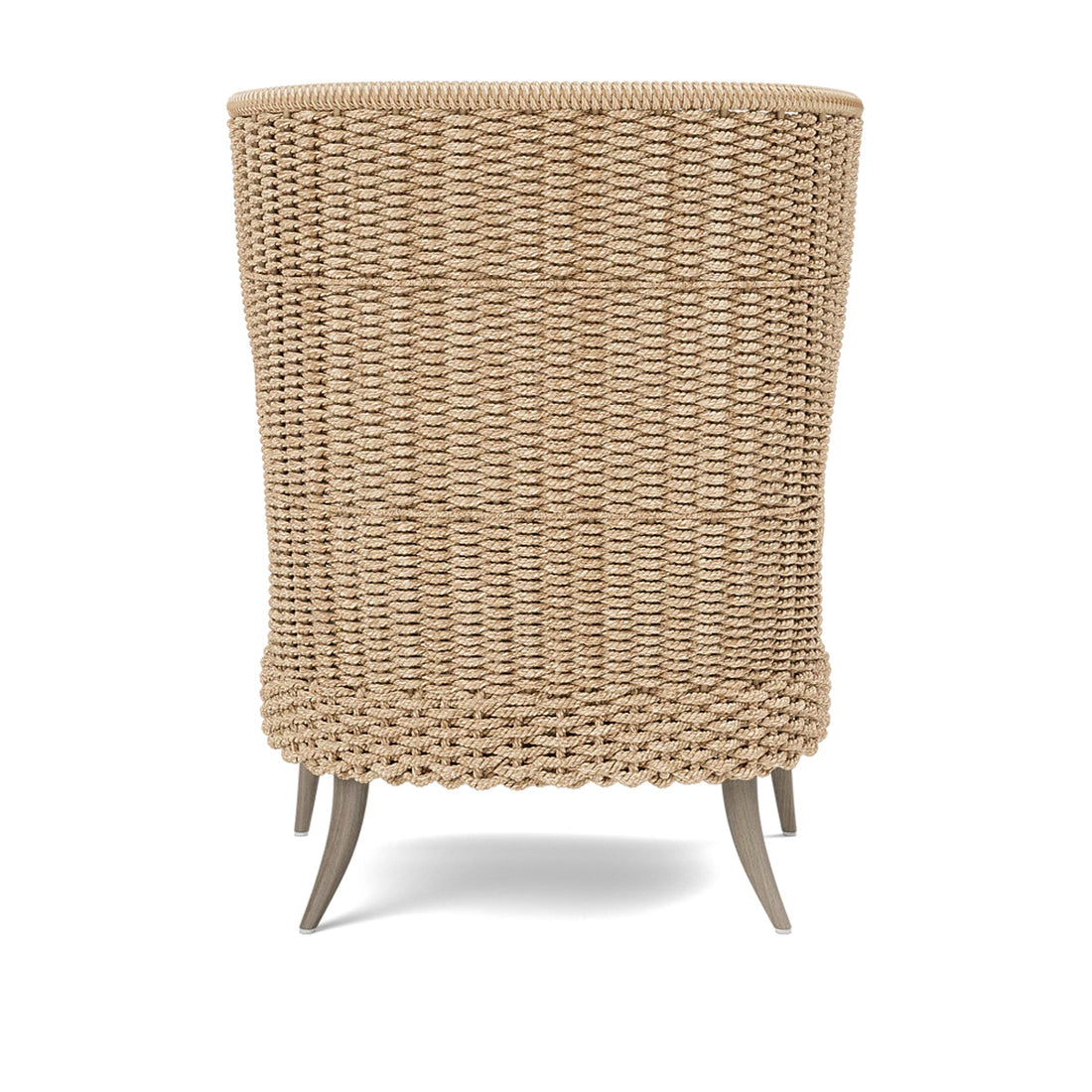 Made Goods Arla Wingback Outdoor Lounge Chair in Danube Fabric