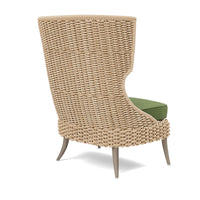 Made Goods Arla Wingback Outdoor Lounge Chair in Havel Velvet