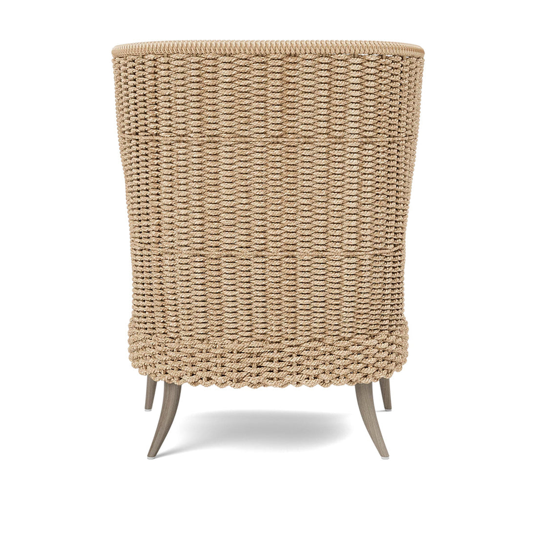 Made Goods Arla Wingback Outdoor Lounge Chair in Weser Fabric