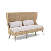 Made Goods Arla Faux Rope Outdoor Sofa in Alsek Fabric