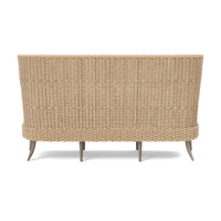 Made Goods Arla Faux Rope Outdoor Sofa in Clyde Fabric