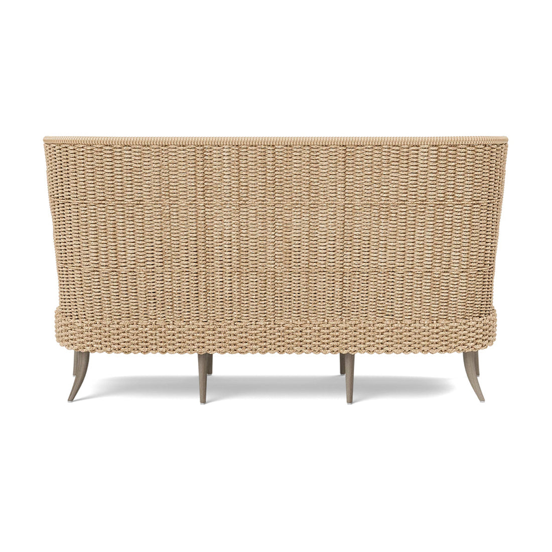 Made Goods Arla Faux Rope Outdoor Sofa in Havel Velvet