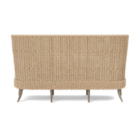 Made Goods Arla Faux Rope Outdoor Sofa in Havel Velvet