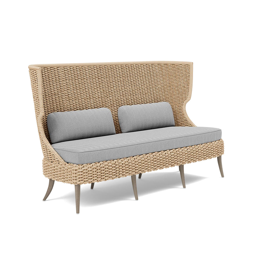 Made Goods Arla Faux Rope Outdoor Sofa in Pagua Fabric