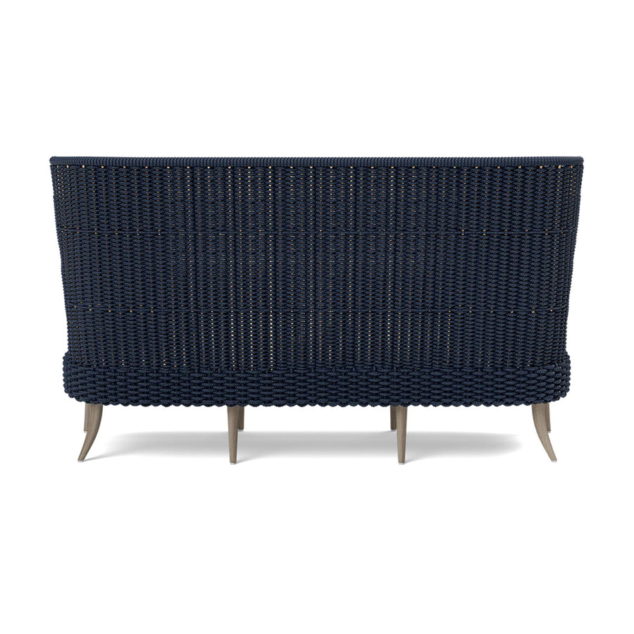 Made Goods Arla Faux Rope Outdoor Sofa in Alsek Fabric