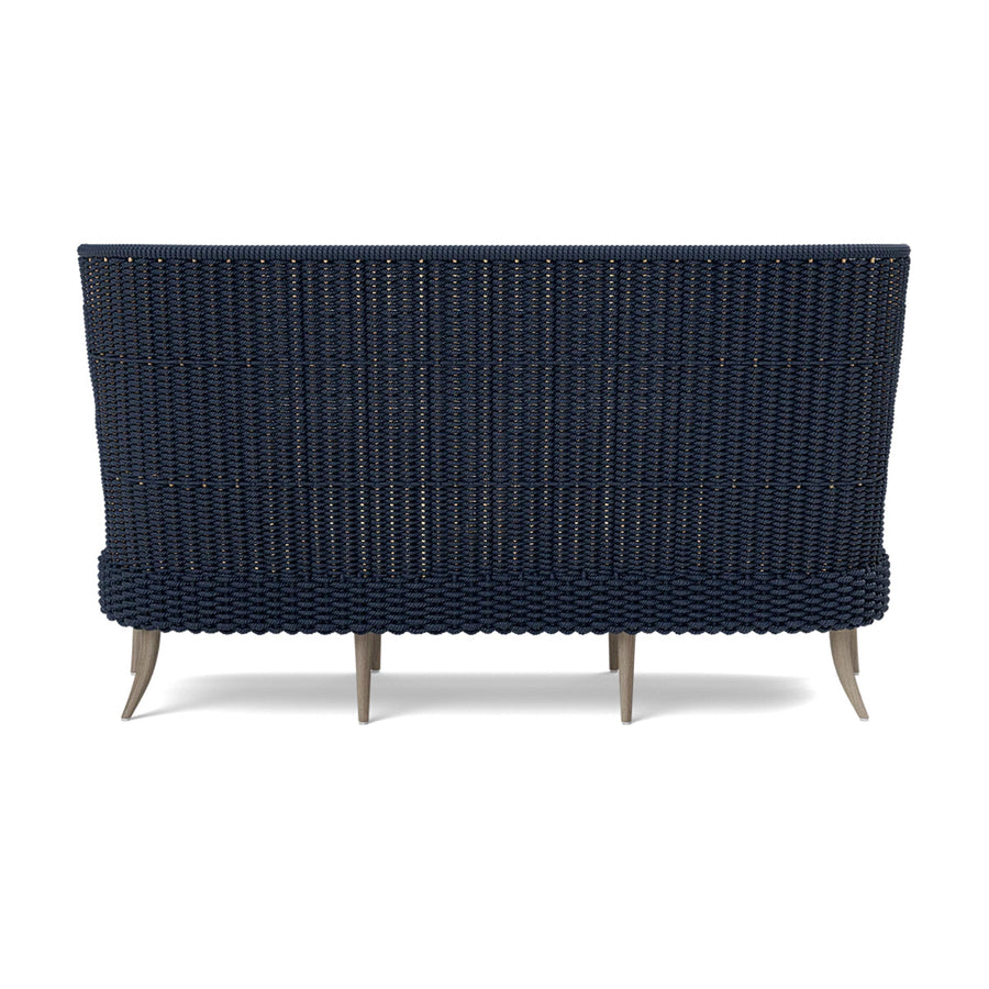 Made Goods Arla Faux Rope Outdoor Sofa in Garonne Leather