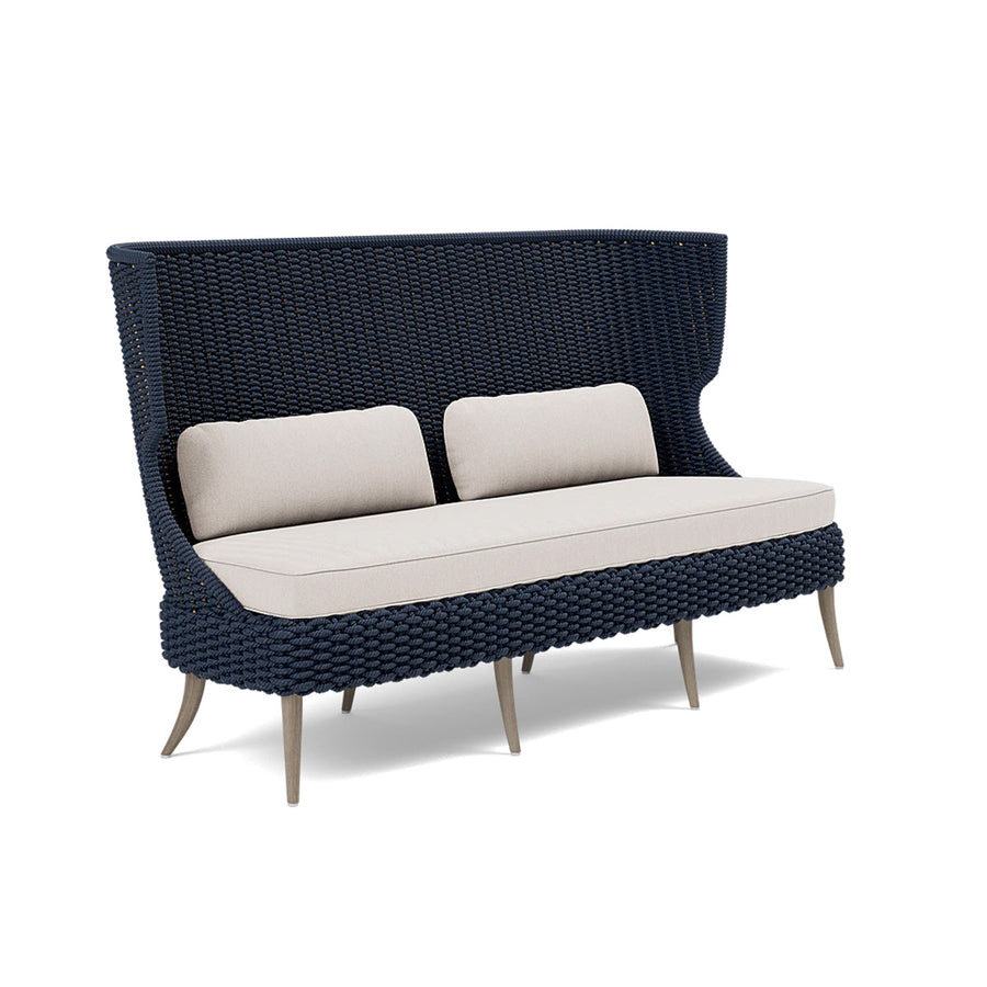 Made Goods Arla Faux Rope Outdoor Sofa in Pagua Fabric