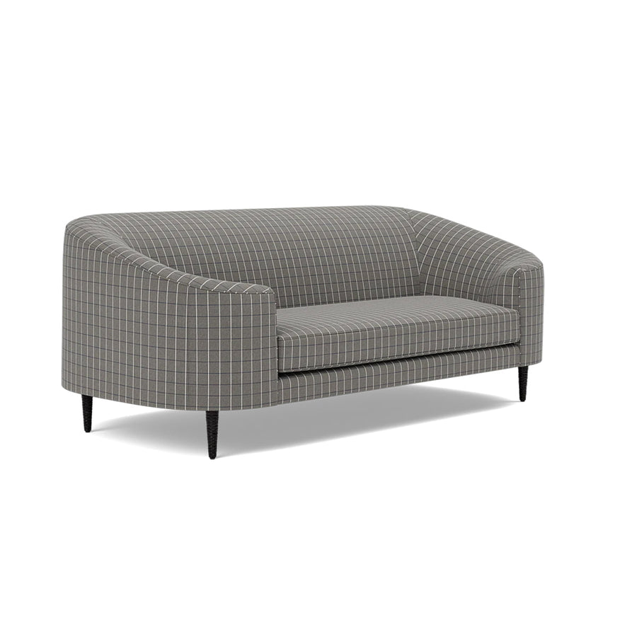 Made Goods Basset Contemporary Cabriole-Style Sofa in Clyde Fabric