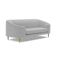 Made Goods Basset Contemporary Cabriole-Style Sofa, Ettrick