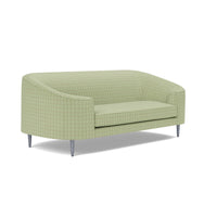 Made Goods Basset Contemporary Cabriole-Style Sofa in Clyde Fabric