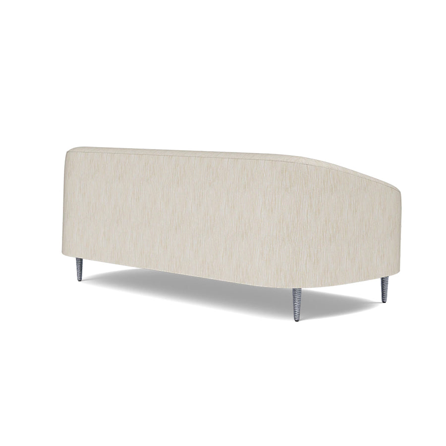 Made Goods Basset Contemporary Cabriole-Style Sofa in Danube Fabric