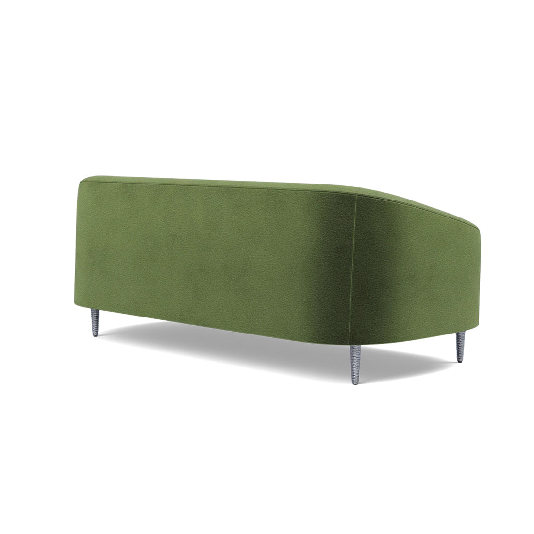 Made Goods Basset Contemporary Cabriole-Style Sofa in Havel Velvet