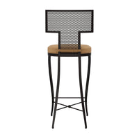 Made Goods Hadley Metal Outdoor Bar Stool in Havel Velvet