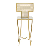 Made Goods Hadley Outdoor Bar Stool in Lambro Boucle