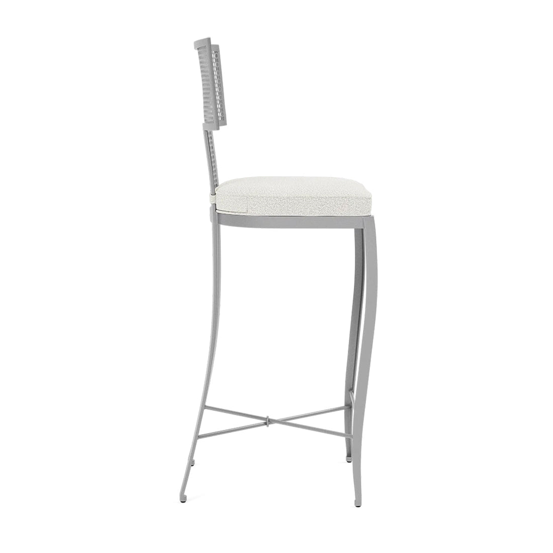 Made Goods Hadley Outdoor Bar Stool in Lambro Boucle