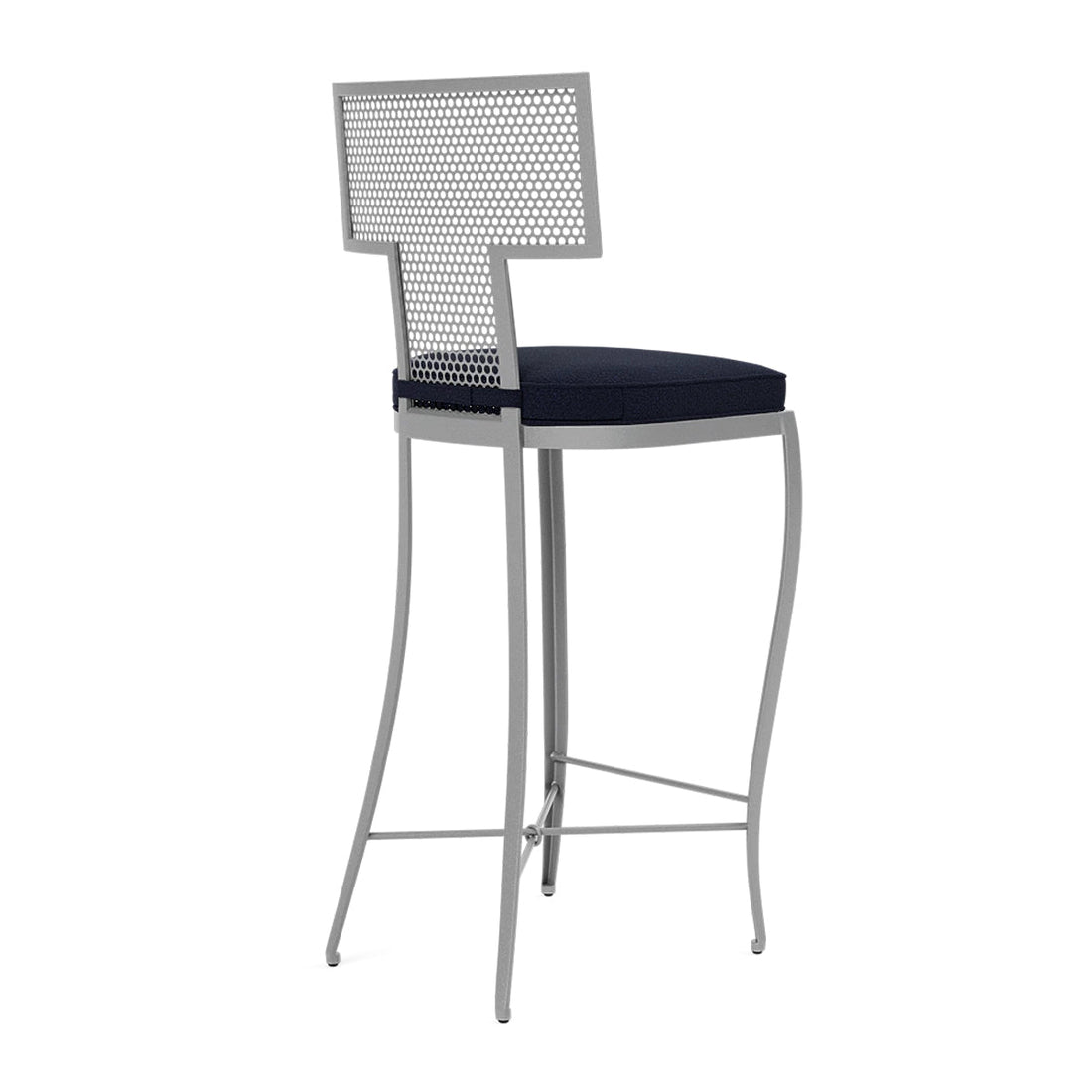 Made Goods Hadley Outdoor Bar Stool in Lambro Boucle