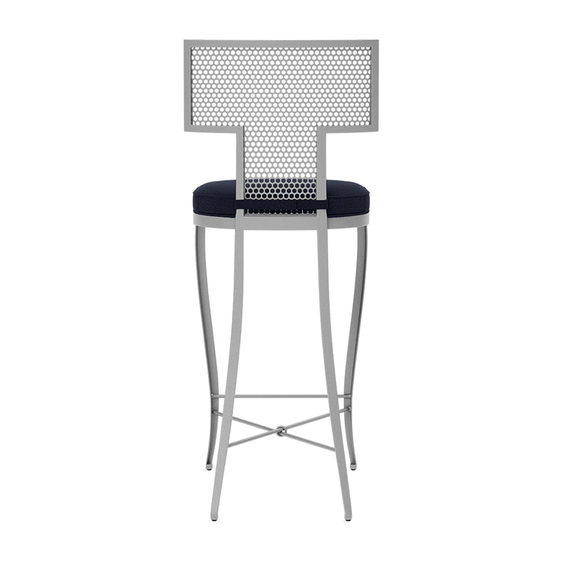 Made Goods Hadley Outdoor Bar Stool in Lambro Boucle