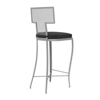 Made Goods Hadley Outdoor Bar Stool in Lambro Boucle