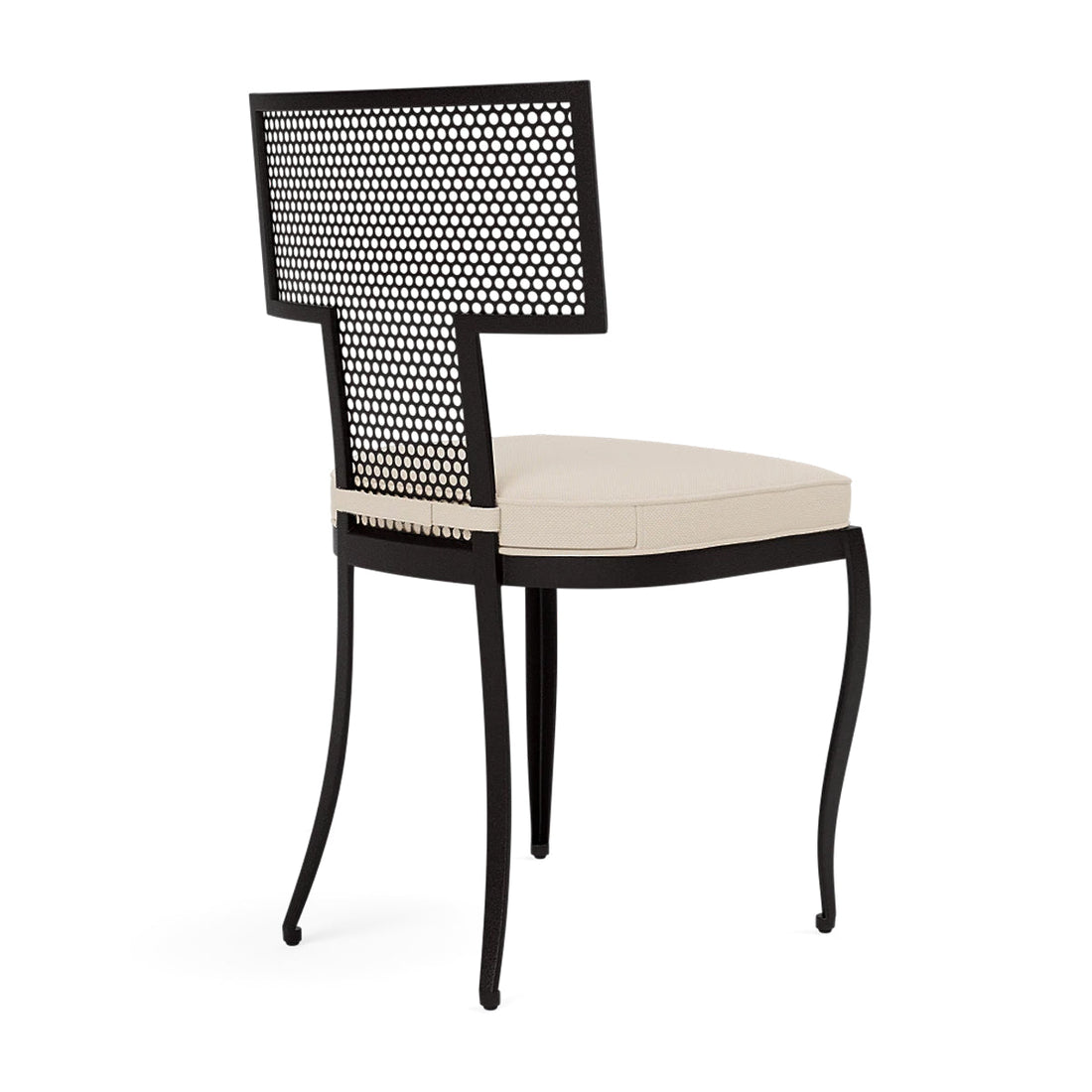 Made Goods Hadley Metal Outdoor Dining Chair in Alsek Fabric