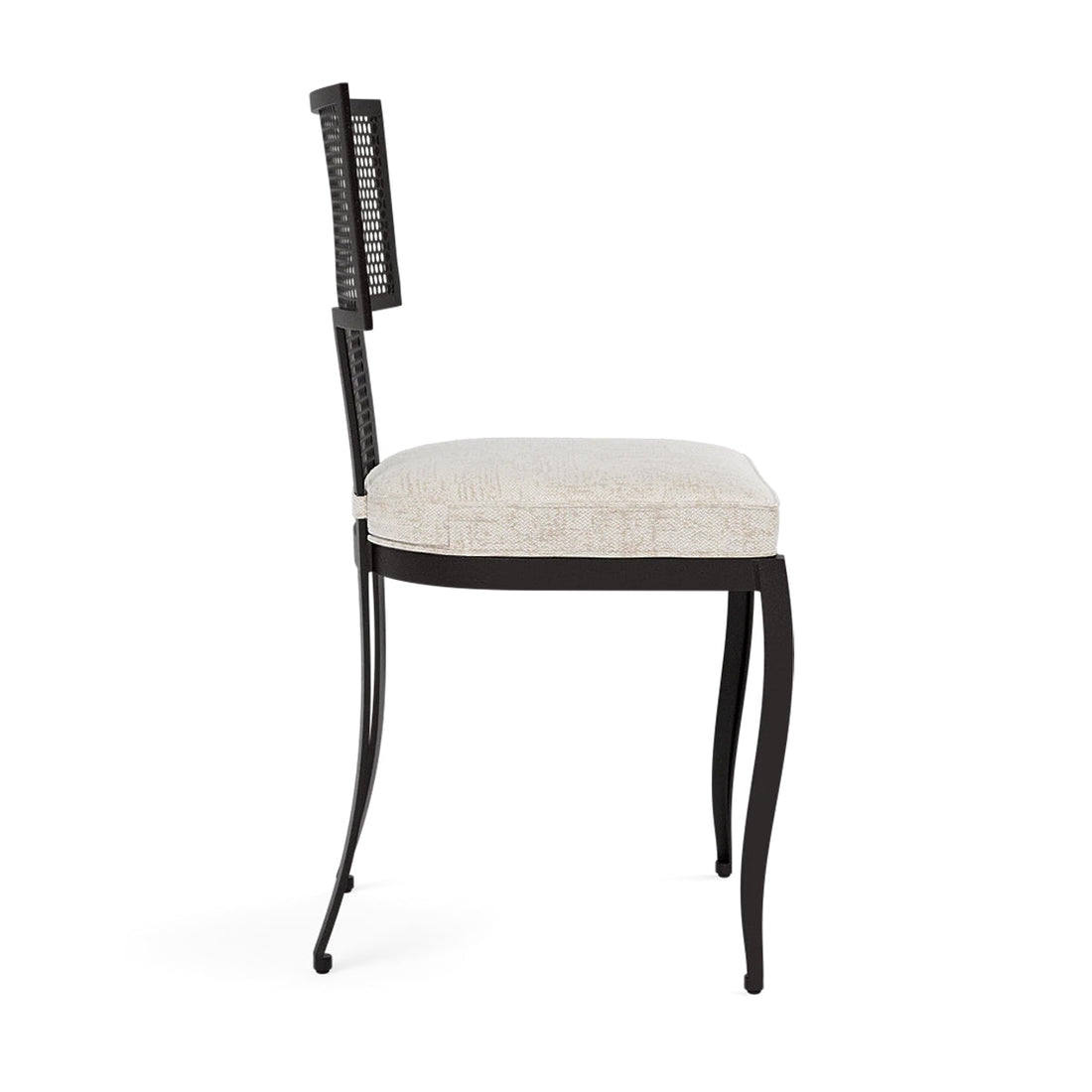 Made Goods Hadley Metal Outdoor Dining Chair in Volta High-Performance Fabric