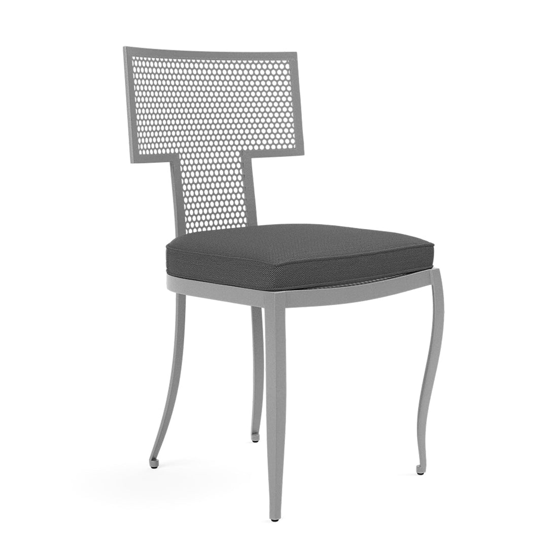 Made Goods Hadley Metal Outdoor Dining Chair in Alsek Fabric