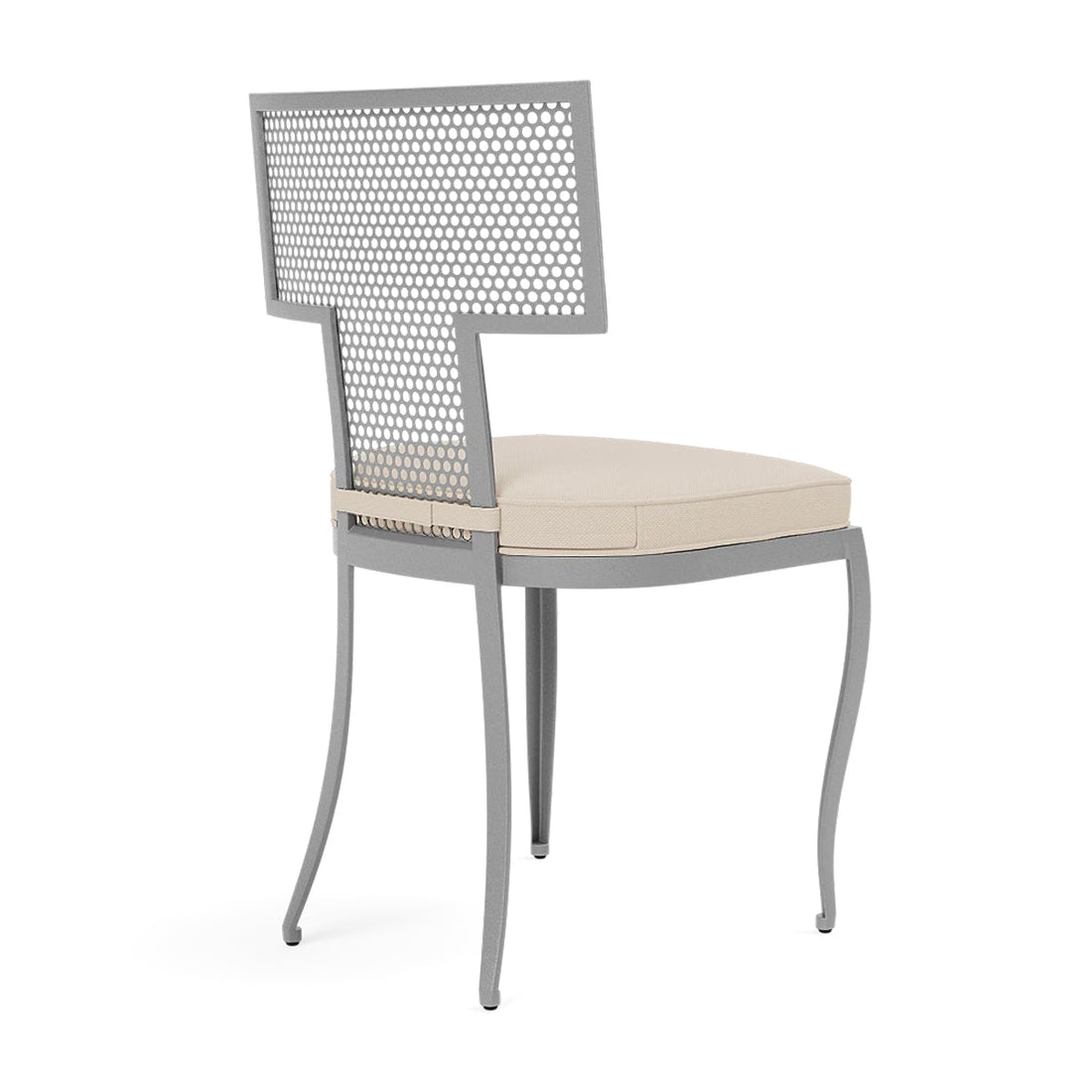 Made Goods Hadley Metal Outdoor Dining Chair in Alsek Fabric