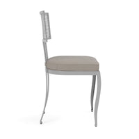 Made Goods Hadley Metal Outdoor Dining Chair in Alsek Fabric