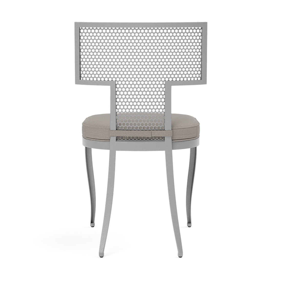 Made Goods Hadley Metal Outdoor Dining Chair in Alsek Fabric