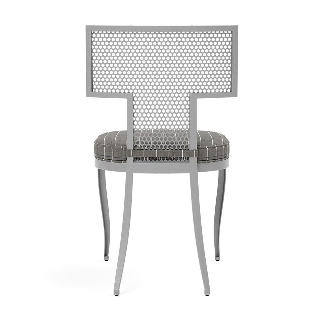 Made Goods Hadley Metal Outdoor Dining Chair in Clyde Fabric