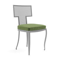 Made Goods Hadley Metal Outdoor Dining Chair in Havel Velvet