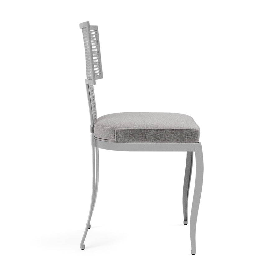 Made Goods Hadley Metal Outdoor Dining Chair in Havel Velvet