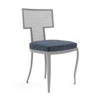 Made Goods Hadley Metal Outdoor Dining Chair in Havel Velvet