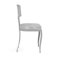 Made Goods Hadley Metal Outdoor Dining Chair in Volta High-Performance Fabric