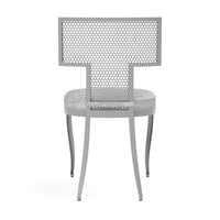 Made Goods Hadley Metal Outdoor Dining Chair in Volta High-Performance Fabric