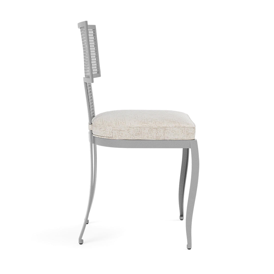 Made Goods Hadley Metal Outdoor Dining Chair in Volta High-Performance Fabric