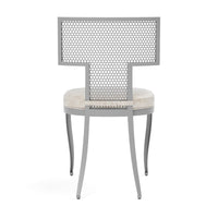 Made Goods Hadley Metal Outdoor Dining Chair in Volta High-Performance Fabric