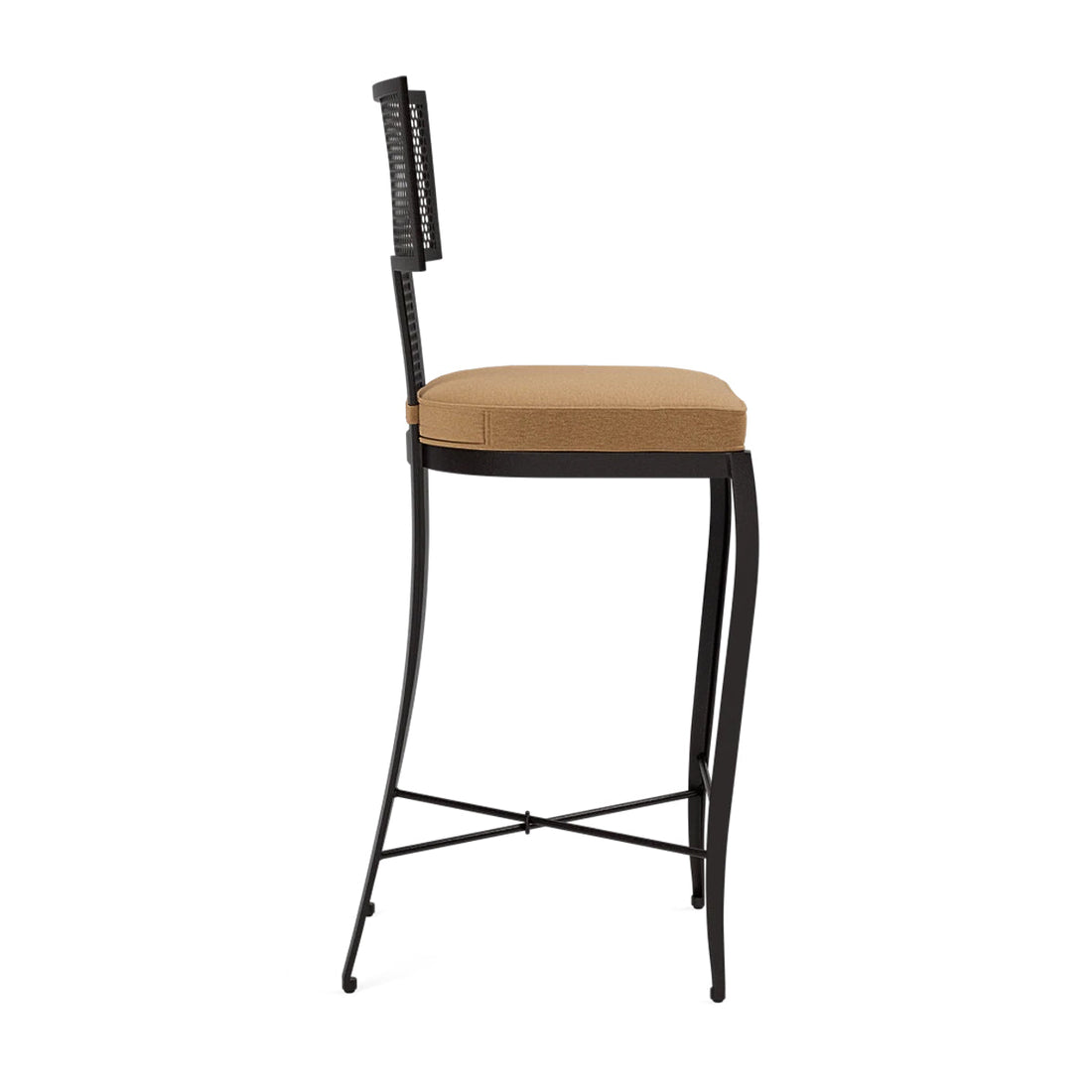 Made Goods Hadley Metal Outdoor Counter Stool in Havel Velvet