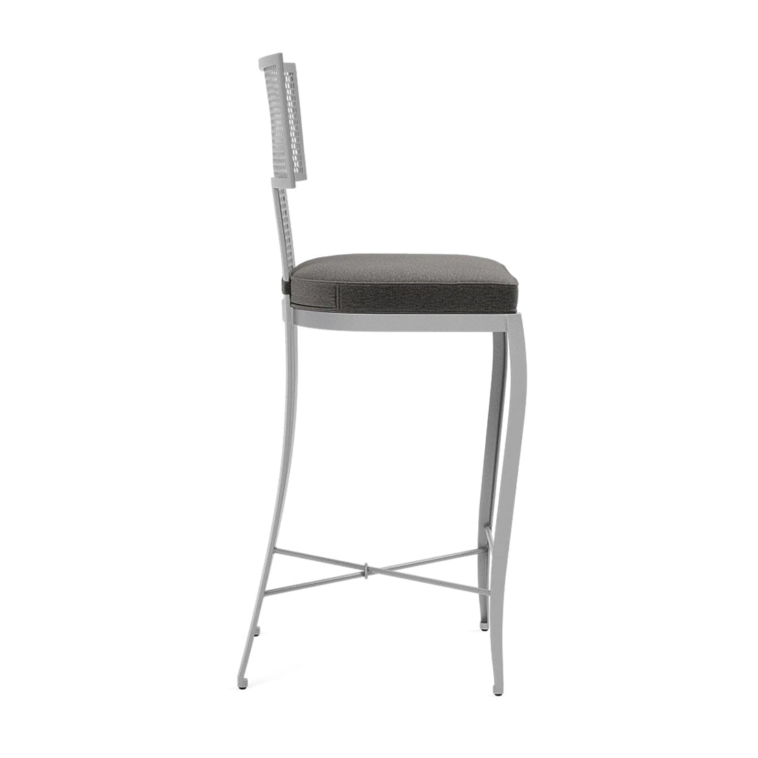 Made Goods Hadley Metal Outdoor Counter Stool in Havel Velvet