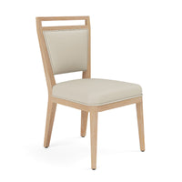 Made Goods Patrick Dining Chair in Garonne Leather