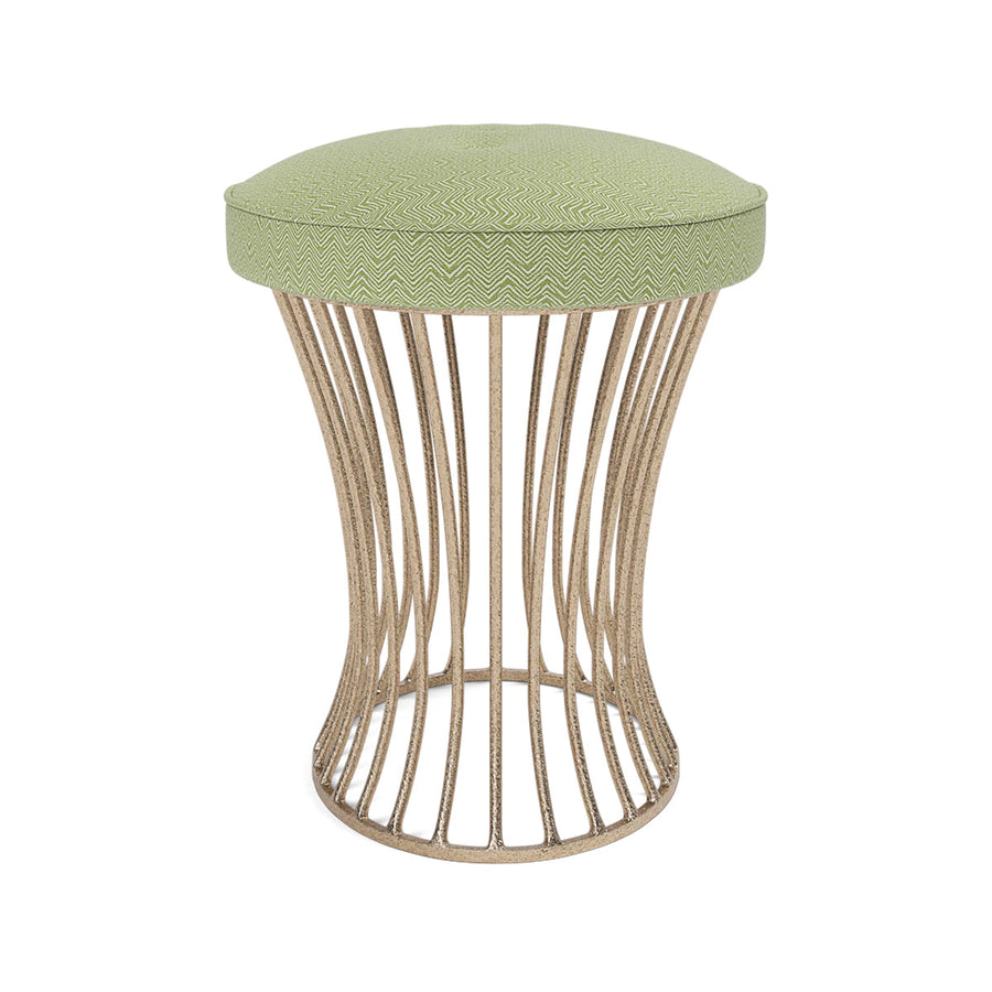 Made Goods Roderic Oval Stool in Ettrick Cotton Jute