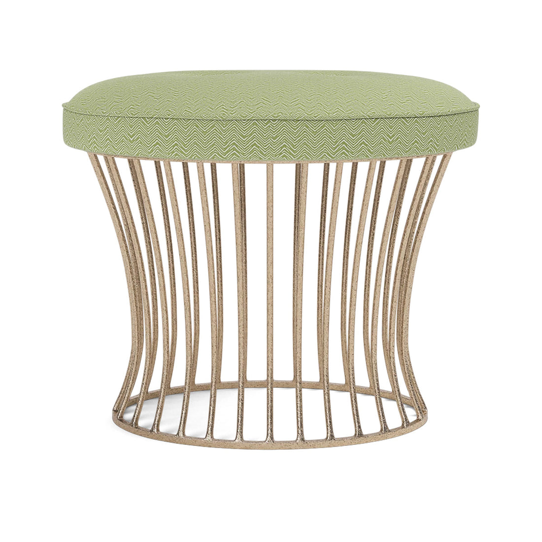 Made Goods Roderic Oval Stool in Ettrick Cotton Jute