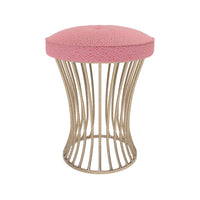 Made Goods Roderic Oval Stool in Ettrick Cotton Jute