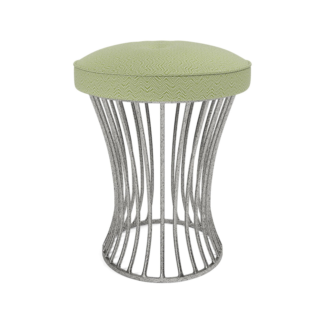 Made Goods Roderic Oval Stool in Ettrick Cotton Jute