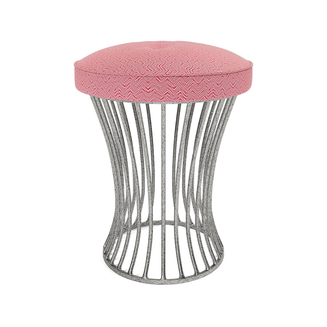 Made Goods Roderic Oval Stool in Ettrick Cotton Jute