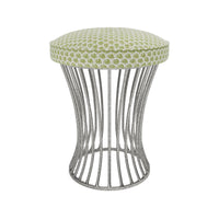 Made Goods Roderic Oval Stool in Humboldt Cotton Jute