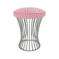 Made Goods Roderic Oval Stool in Humboldt Cotton Jute