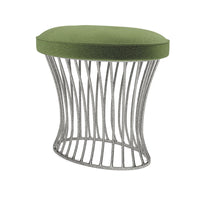 Made Goods Roderic Oval Stool in Havel Velvet